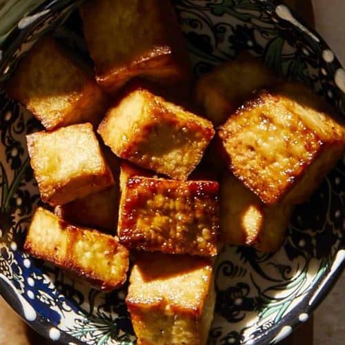 Air Fryer Greek Tofu