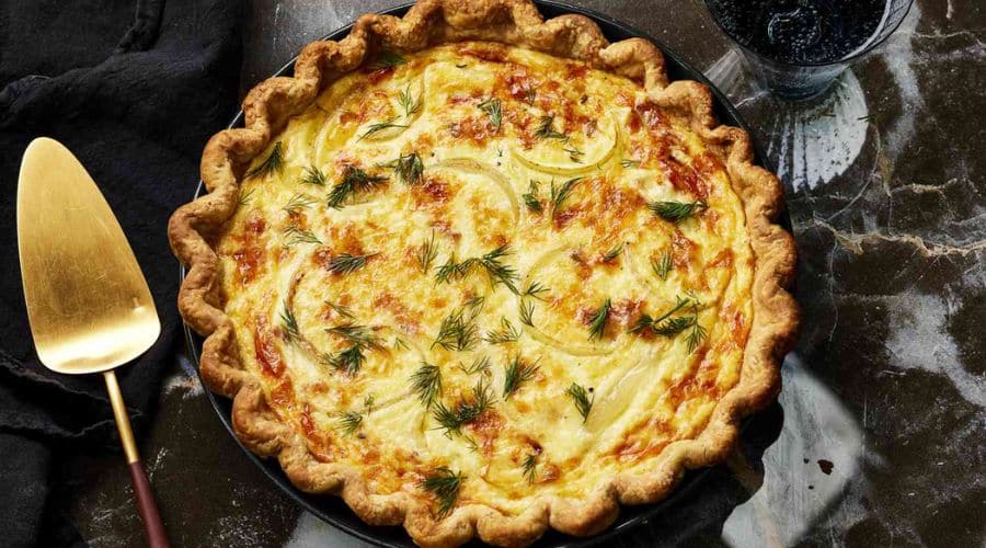 Bacon and Cheese Quiche