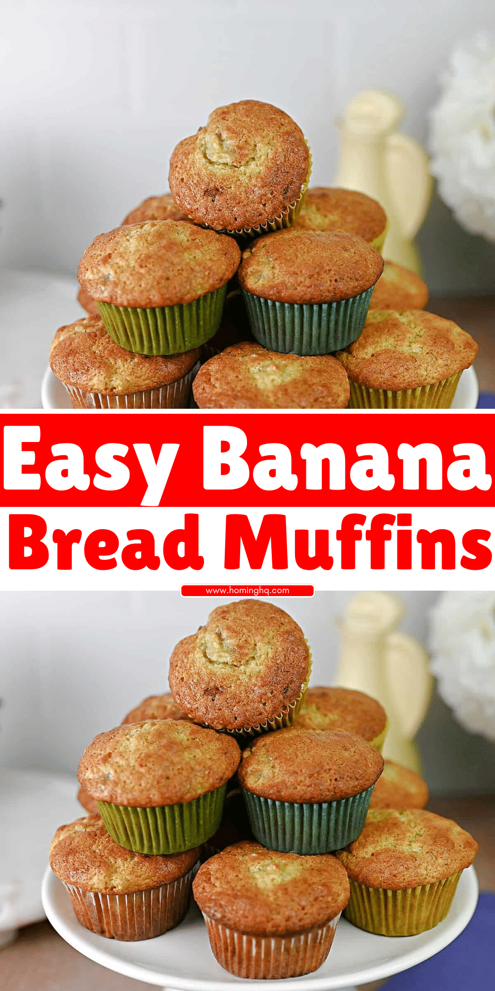 Banana Bread Muffins