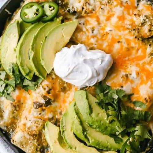 Black Bean Sweet Potato Enchiladas