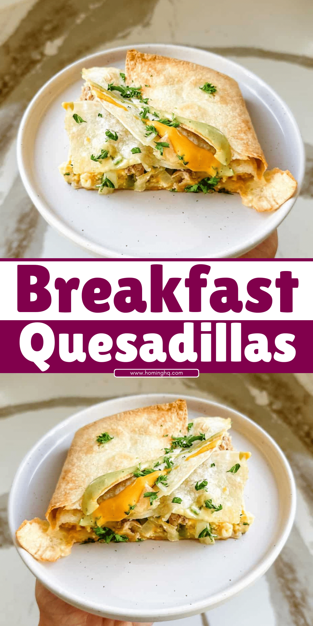 Breakfast Quesadillas