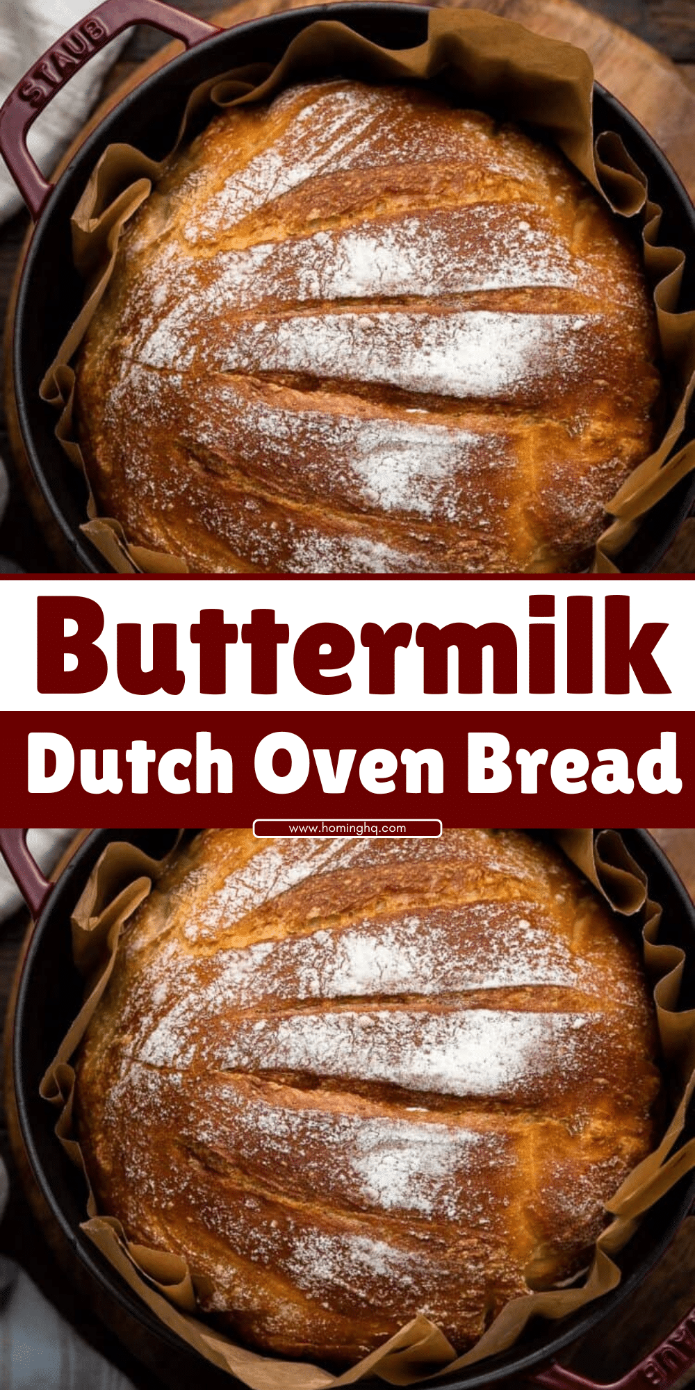 Buttermilk Dutch Oven Bread