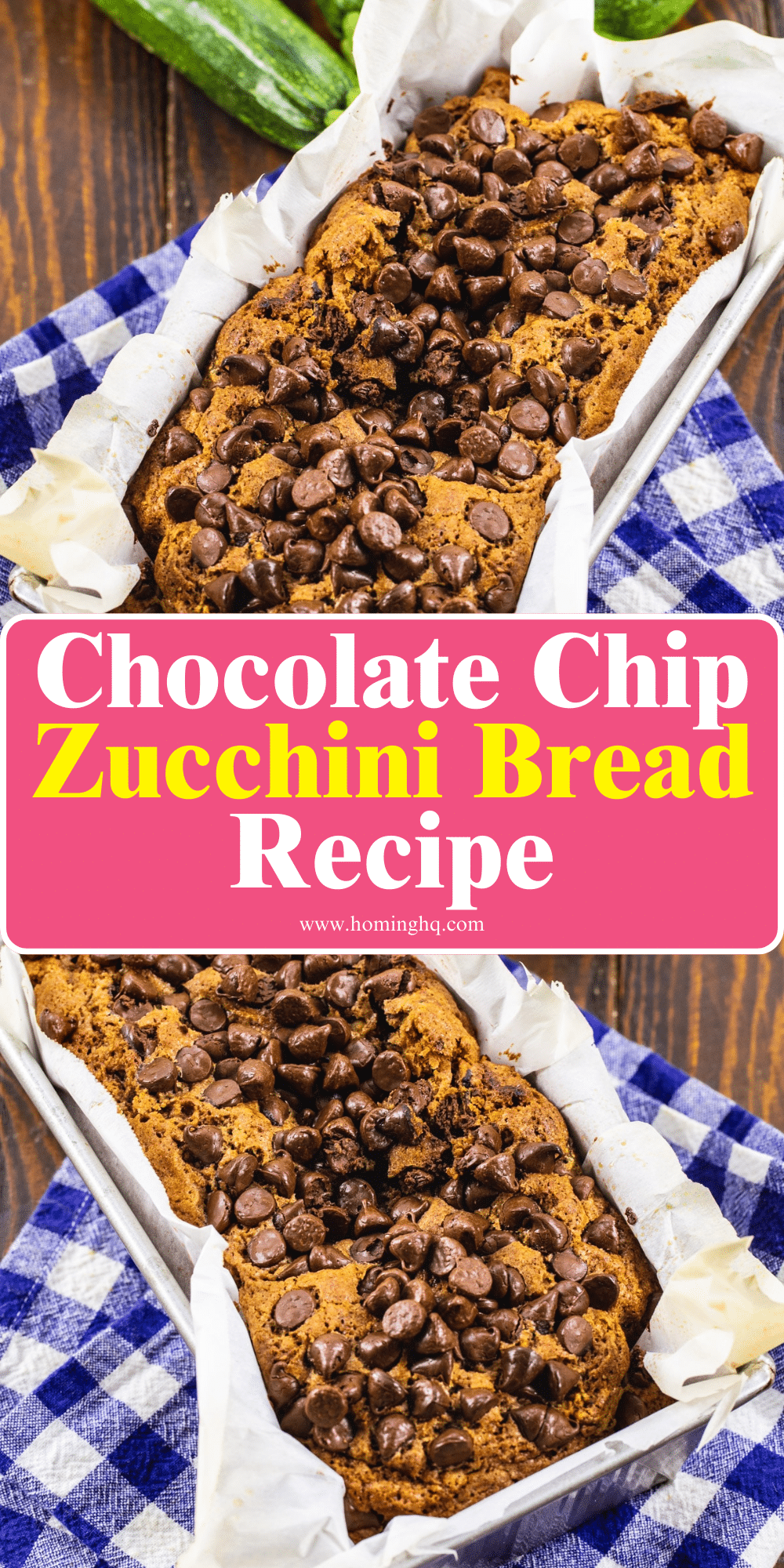 Chocolate Chip Zucchini Bread