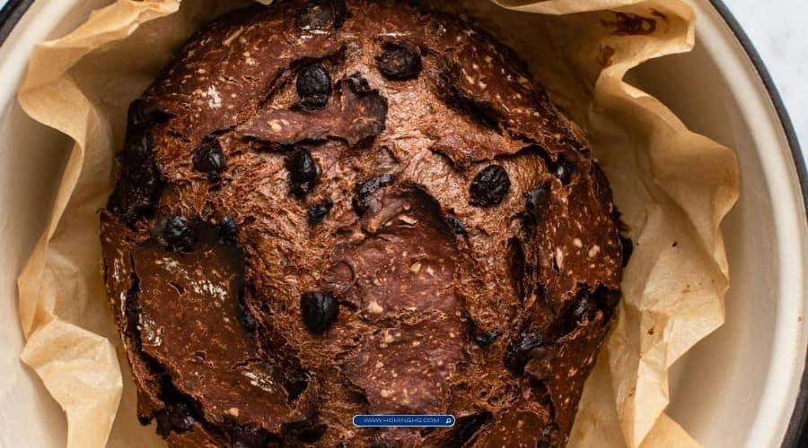 Chocolate Chunk Dutch Oven Bread