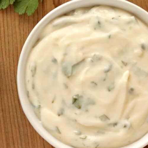 Cilantro Lime Aioli