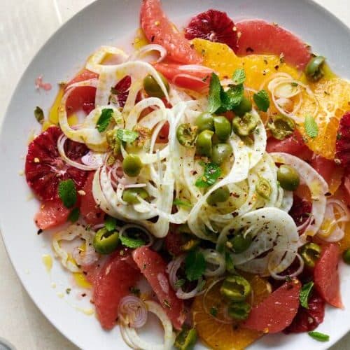 Citrus and Olive Salad