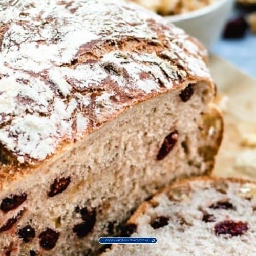 Cranberry Walnut Dutch Oven Bread