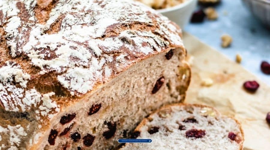 Cranberry Walnut Dutch Oven Bread