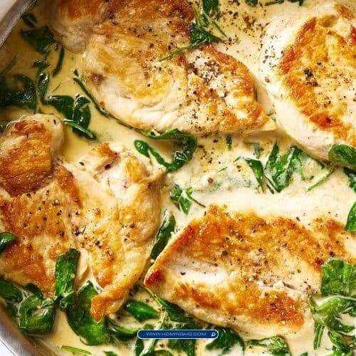 Creamy Garlic Butter Chicken Skillet