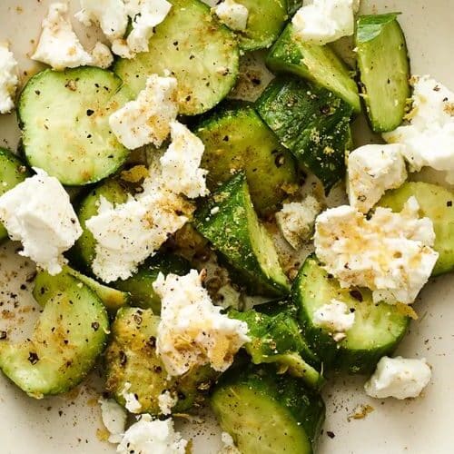 Cucumber Feta Salad