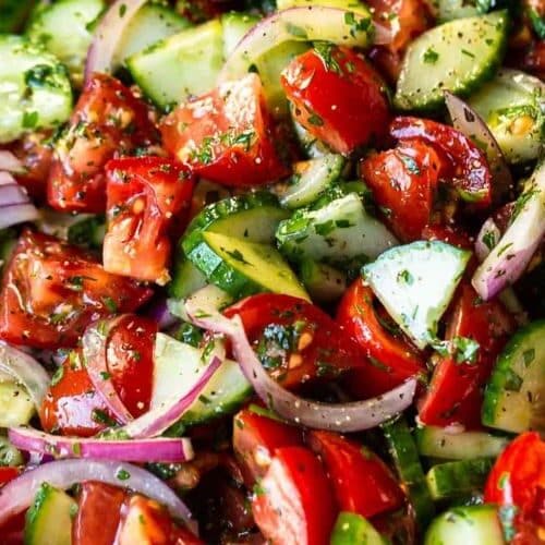 Cucumber Tomato Salad