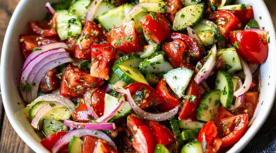 Cucumber Tomato Salad