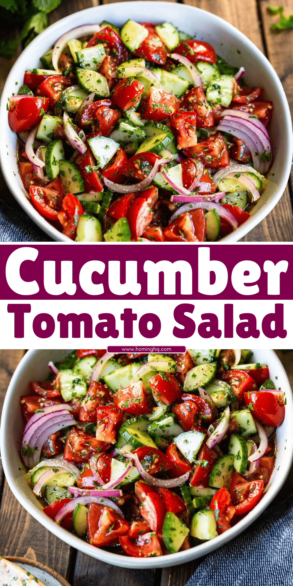 Cucumber Tomato Salad