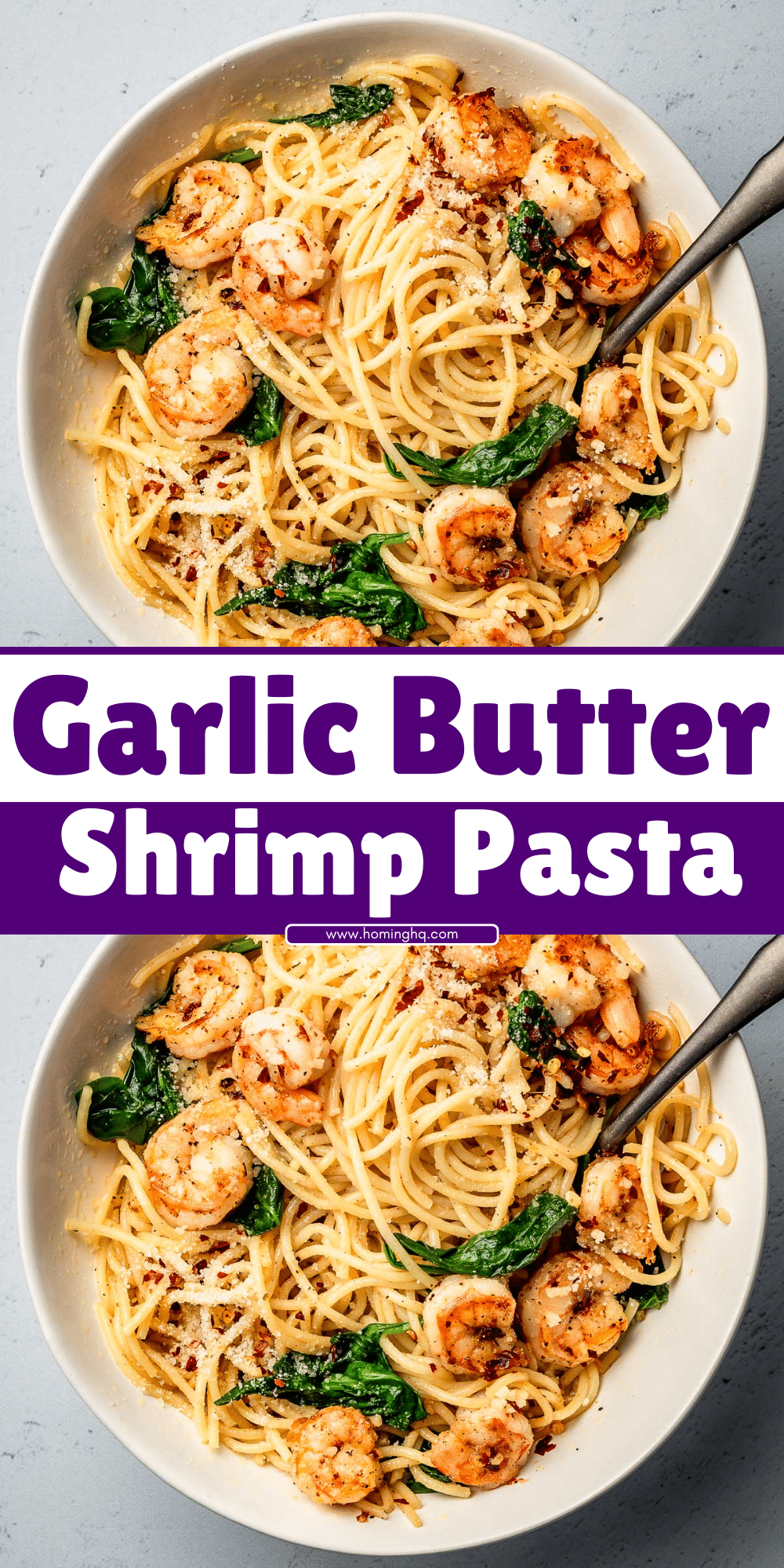 Garlic Butter Shrimp Pasta