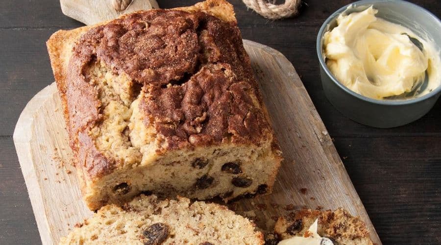 Gluten Free Cinnamon Raisin Bread