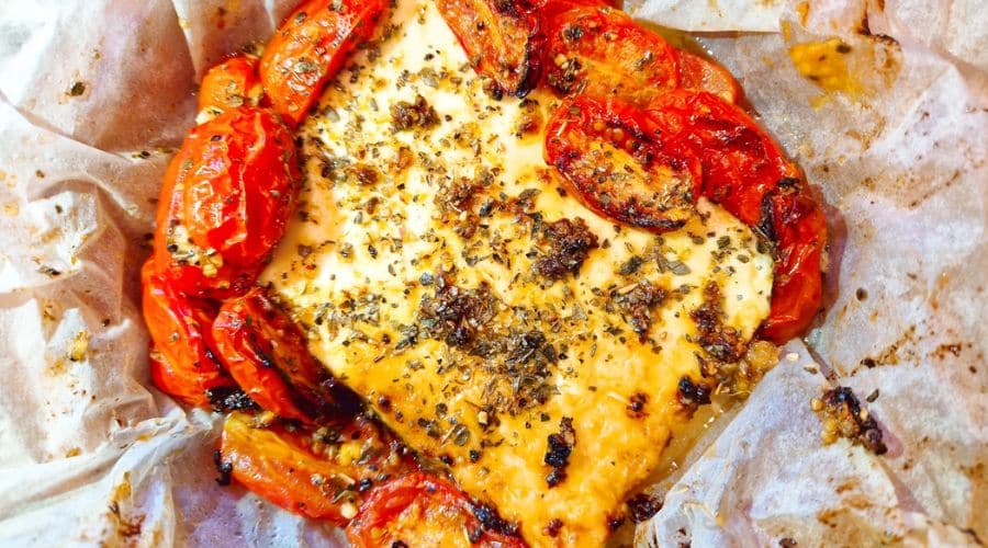 Greek Air Fryer Baked Feta