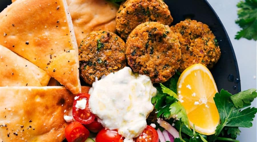 Greek Air Fryer Falafel