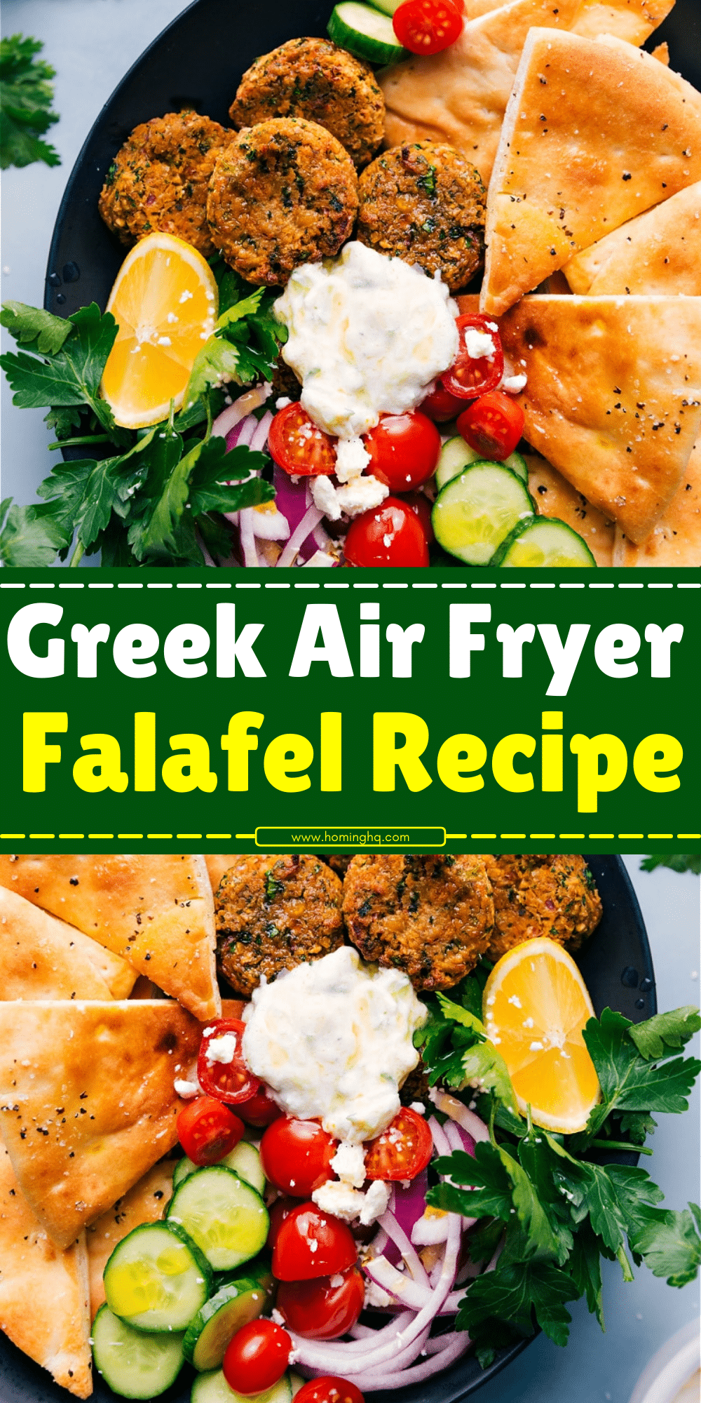 Greek Air Fryer Falafel