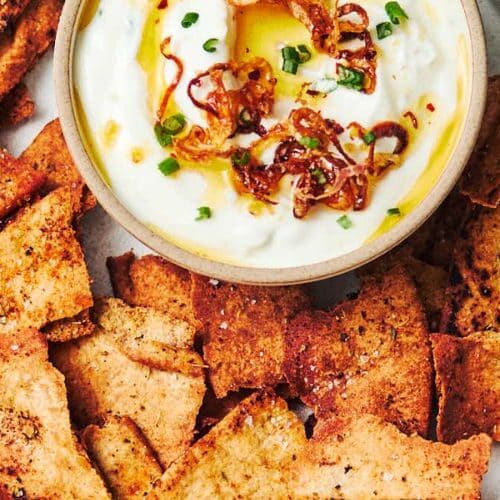 Greek Air Fryer Pita Chips