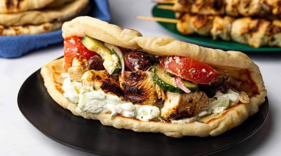 Greek American Chicken Souvlaki