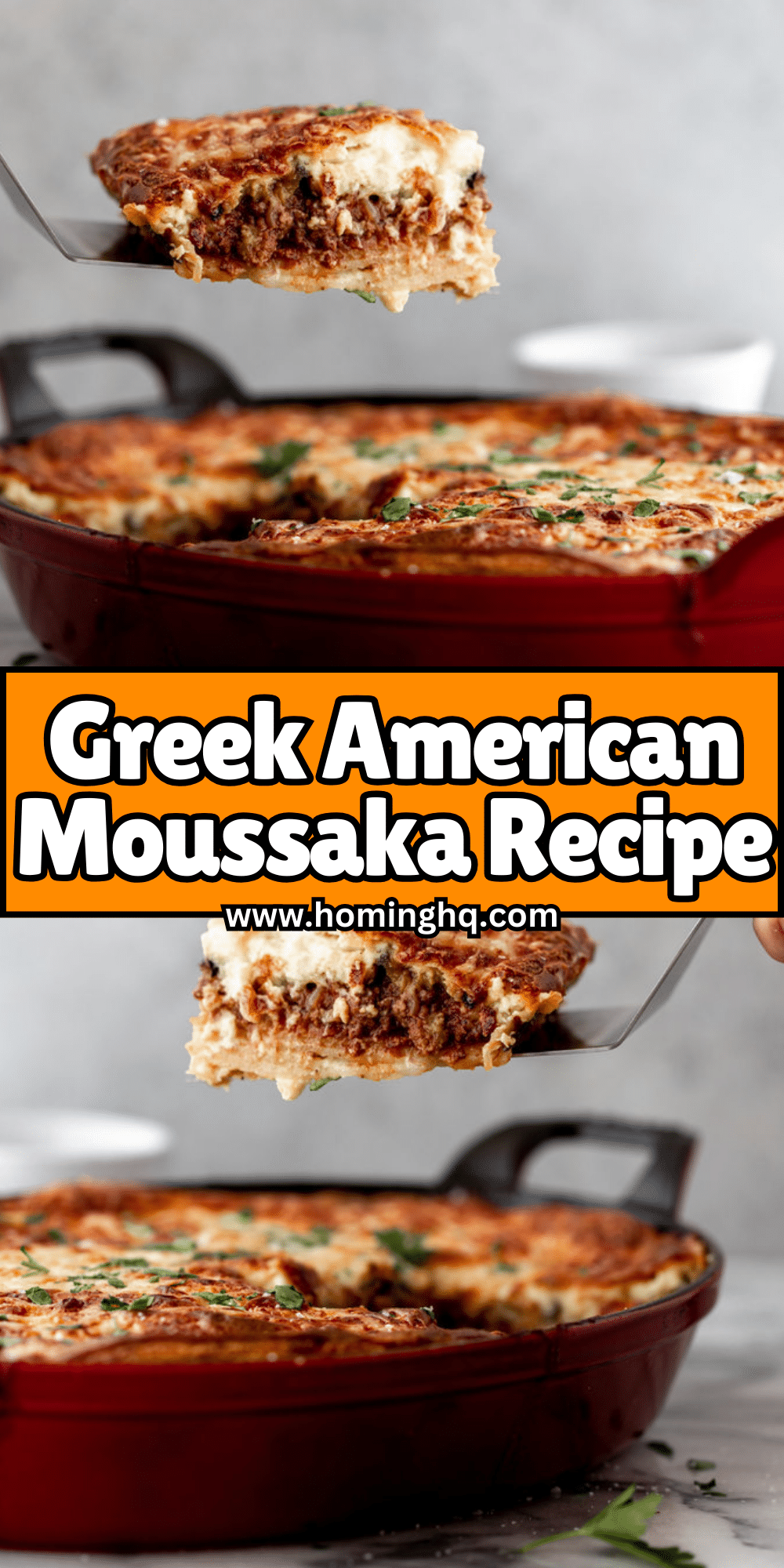 Greek American Moussaka