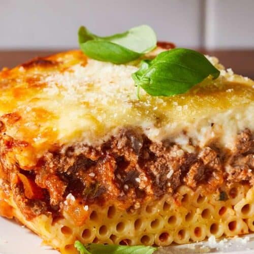 Greek American Pastitsio