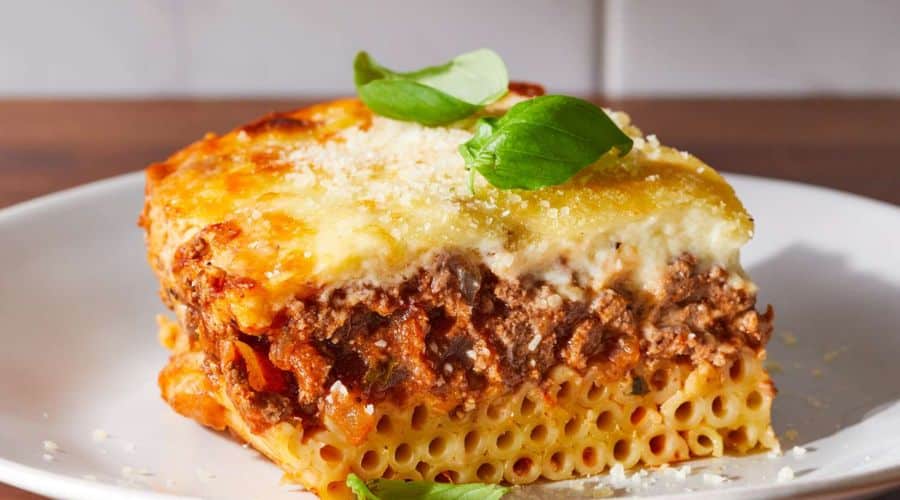 Greek American Pastitsio