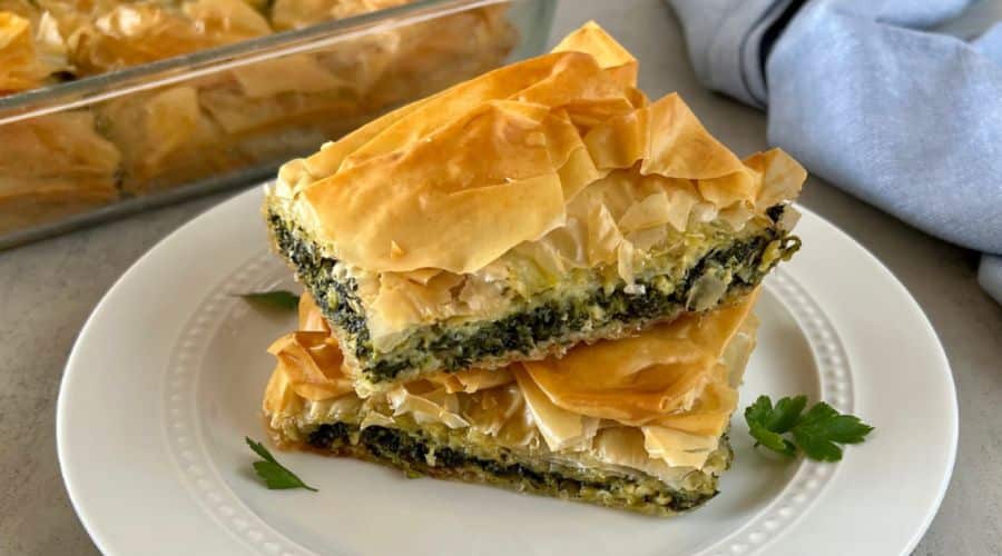 Greek American Spanakopita