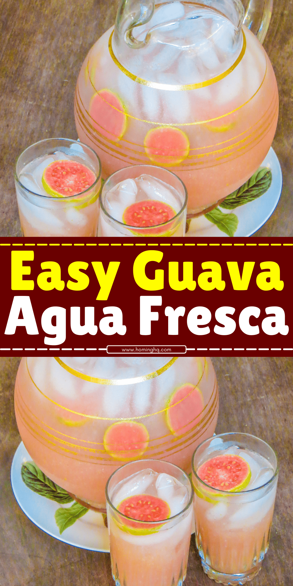 Guava Agua Fresca