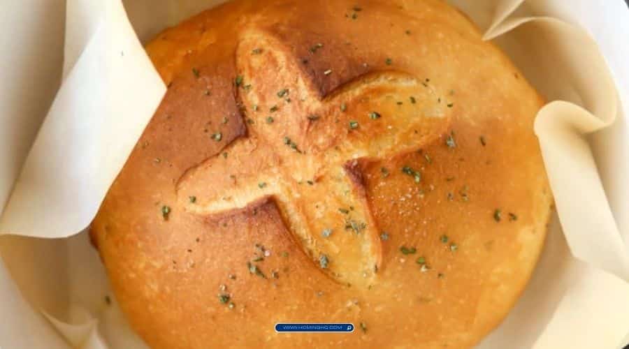 Herb Infused Dutch Oven Bread