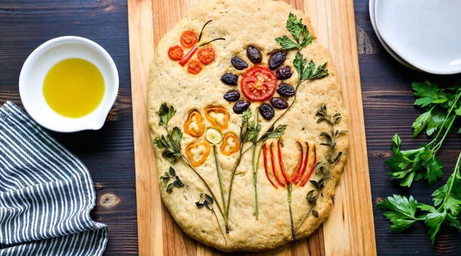 Herbed Gluten Free Focaccia