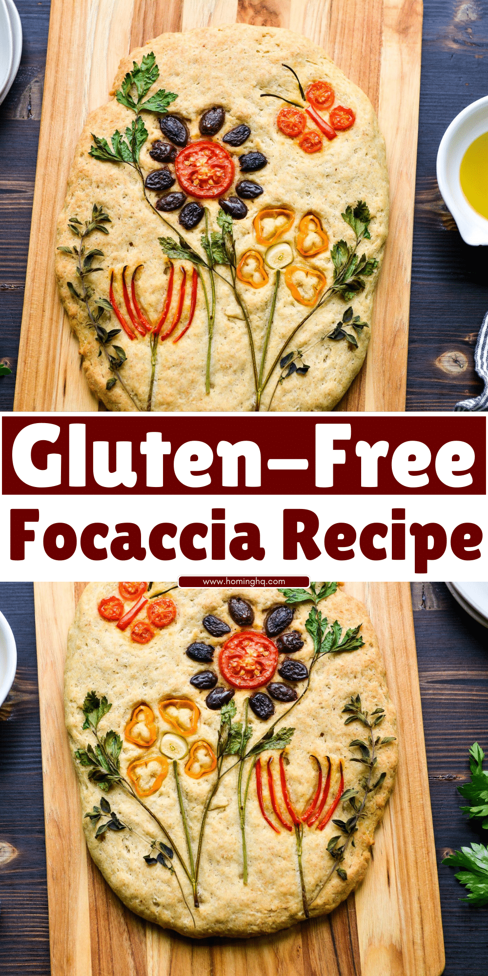 Herbed Gluten Free Focaccia