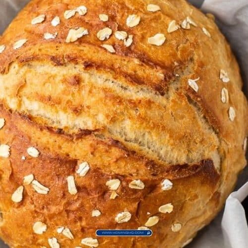 Honey Oat Dutch Oven Bread