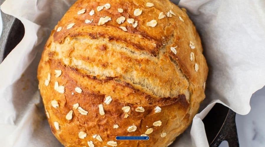 Honey Oat Dutch Oven Bread