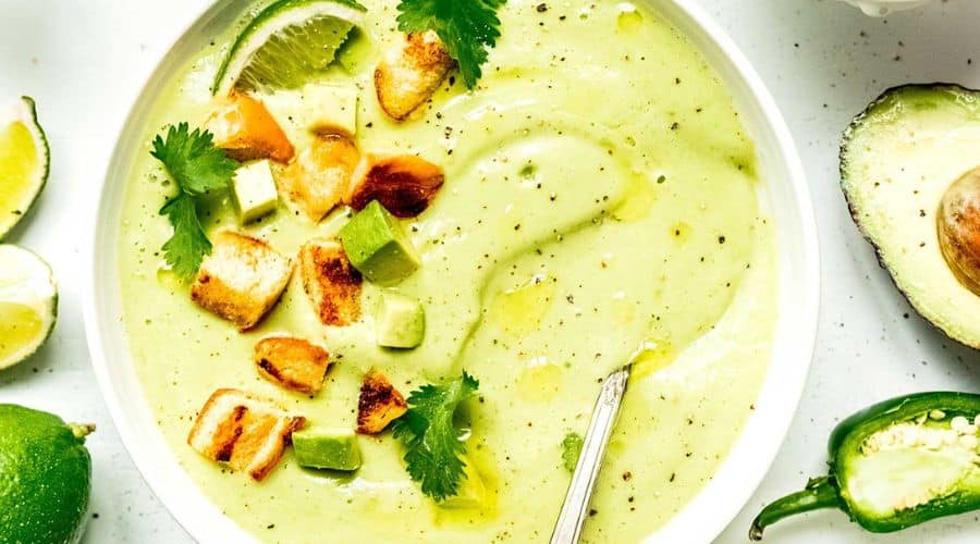 Keto Avocado Soup