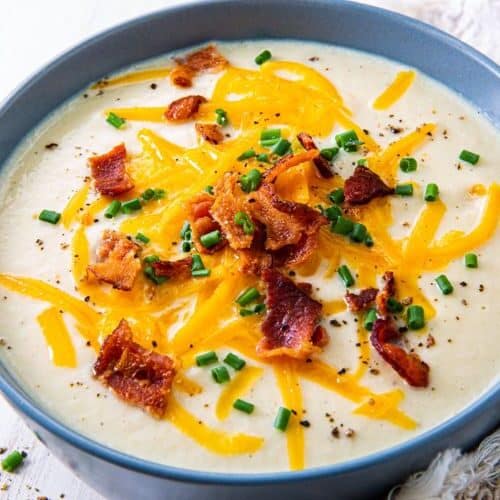 Keto Cauliflower Soup