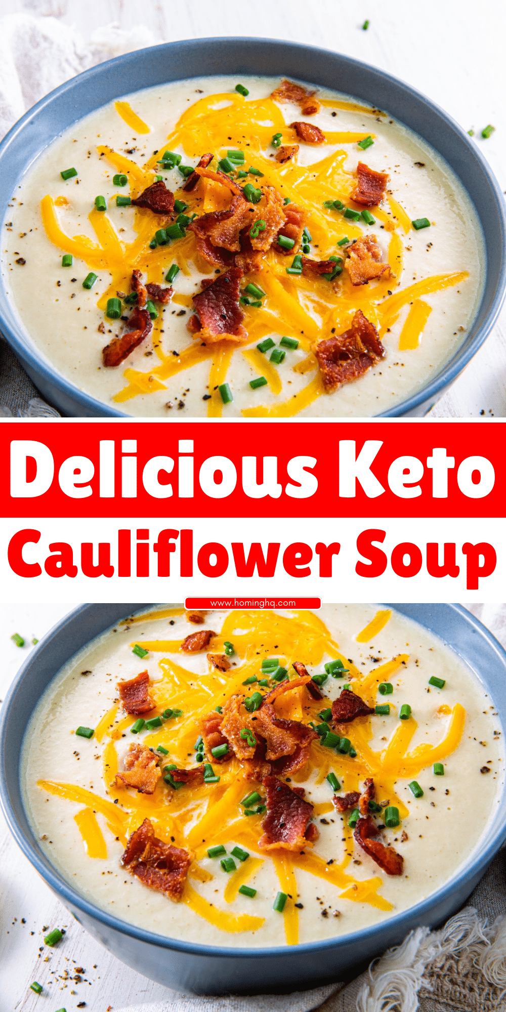 Keto Cauliflower Soup