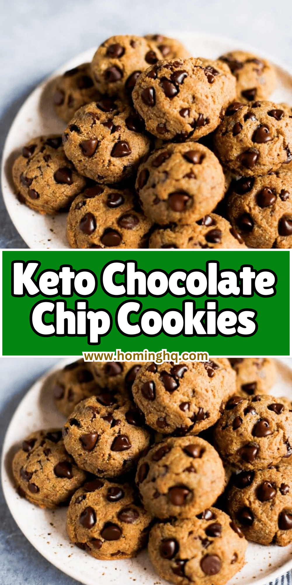 Keto Chocolate Chip Cookies