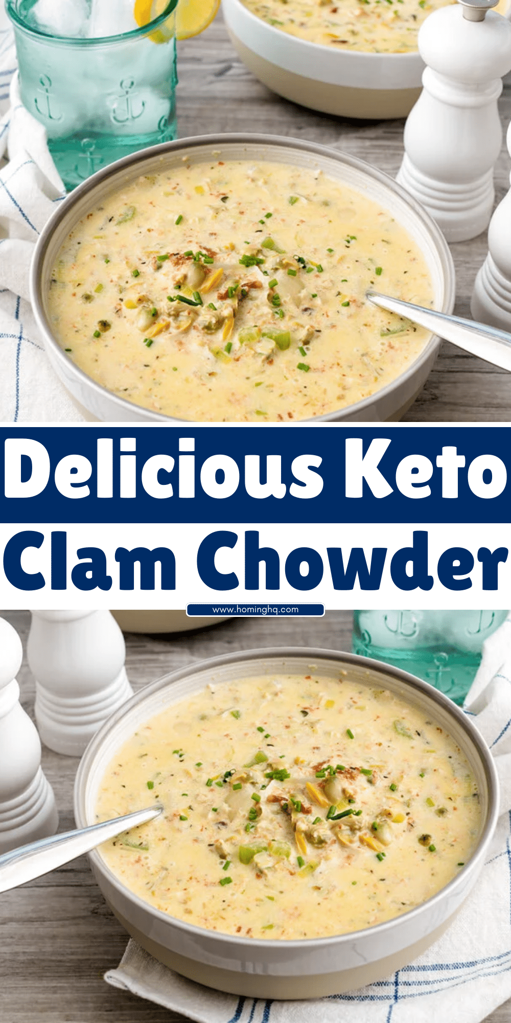 Keto Clam Chowder