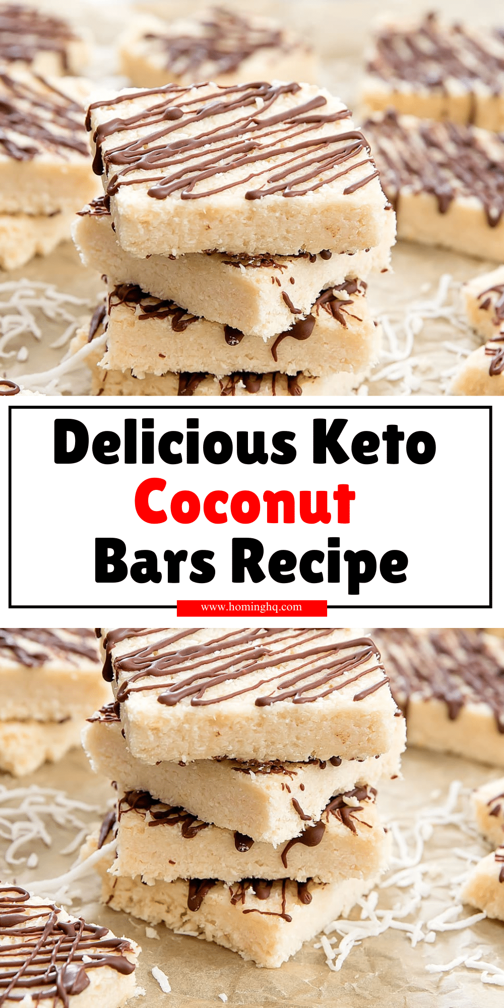 Keto Coconut Bars