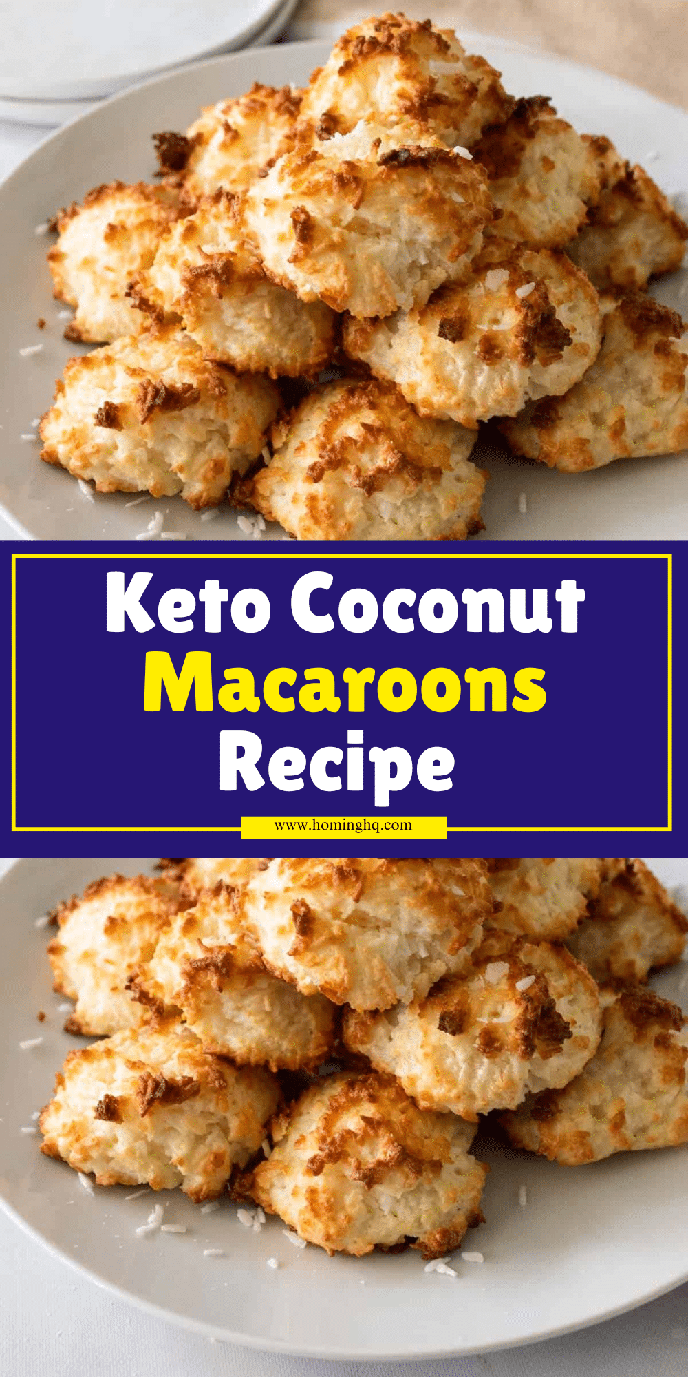 Keto Coconut Macaroons