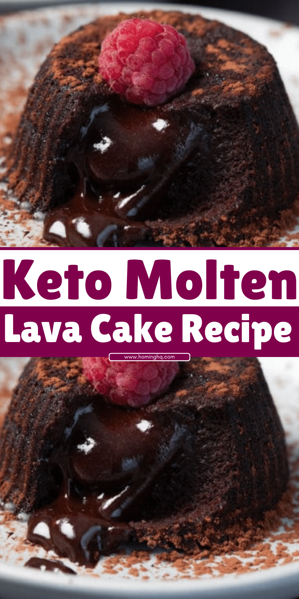 Keto Molten Lava Cake