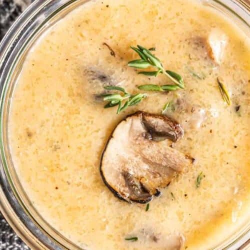 Keto Mushroom Soup