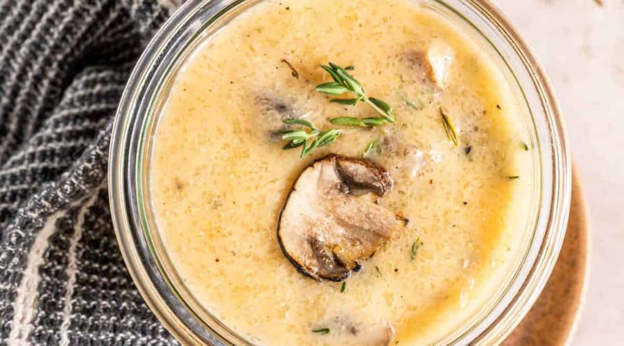 Keto Mushroom Soup