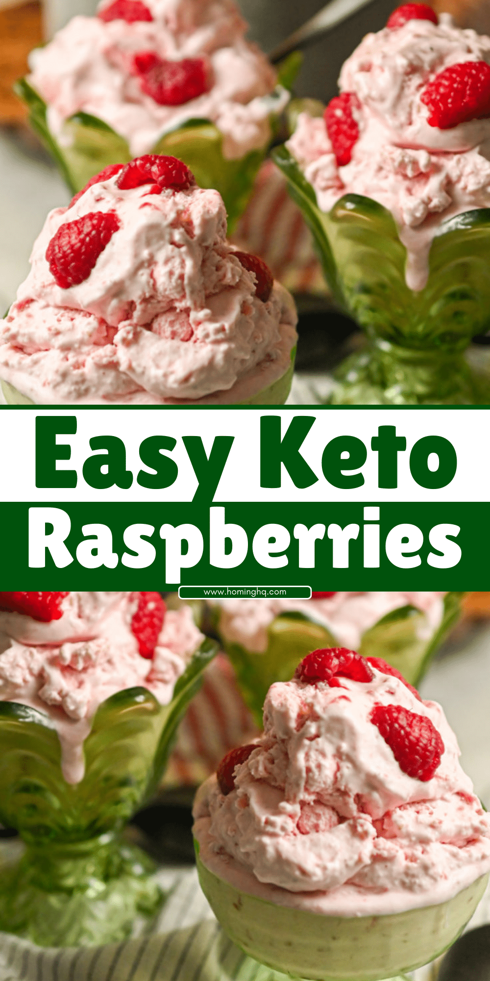 Keto Raspberries Cream