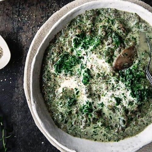 Keto Spinach Soup