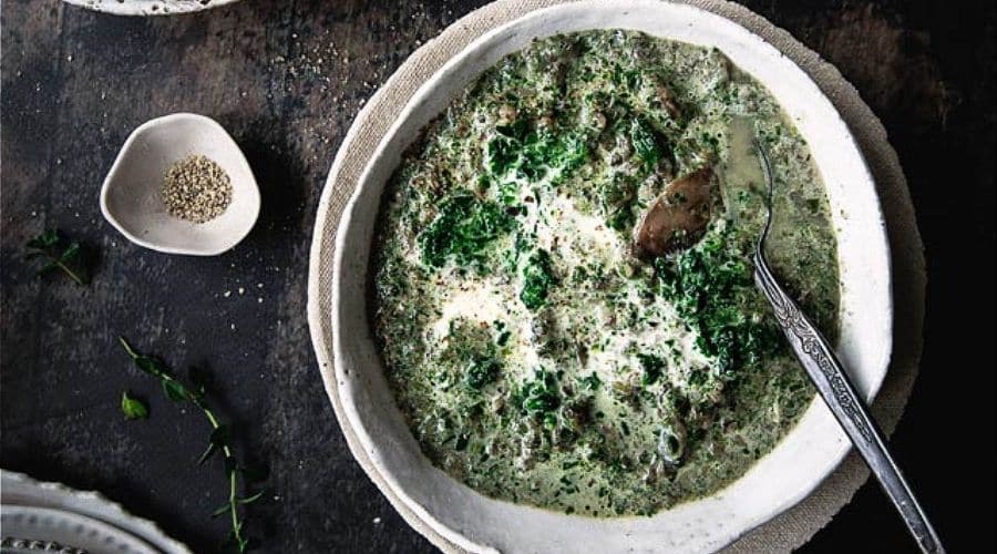 Keto Spinach Soup