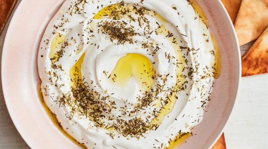 Labneh with Olive Oil