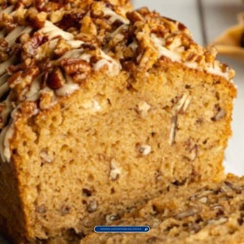 Maple Pecan Banana Bread