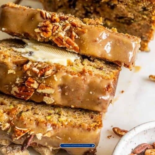 Maple Pecan Zucchini Bread